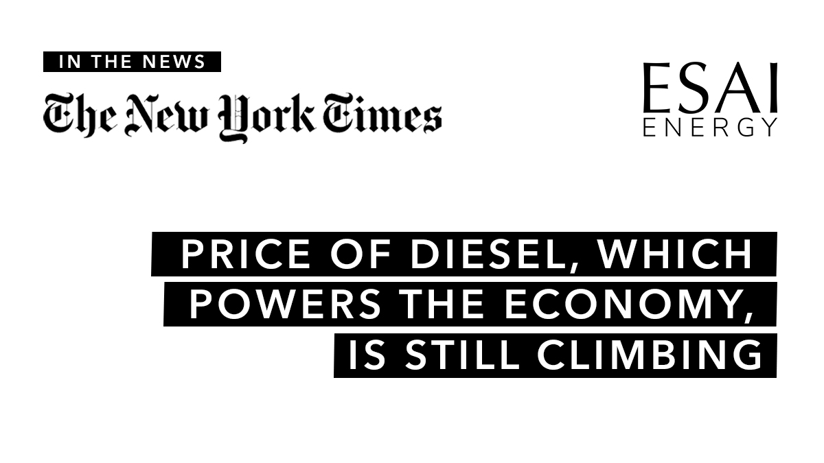 Help may be on the way from an unlikely source: China. In recent months, China has been loosening export controls on diesel. Its exports rose from 200,000 b/d in August to 430,000 b/d in September, and the country has the capacity to sell even more. #OOTT nytimes.com/2022/11/10/bus…