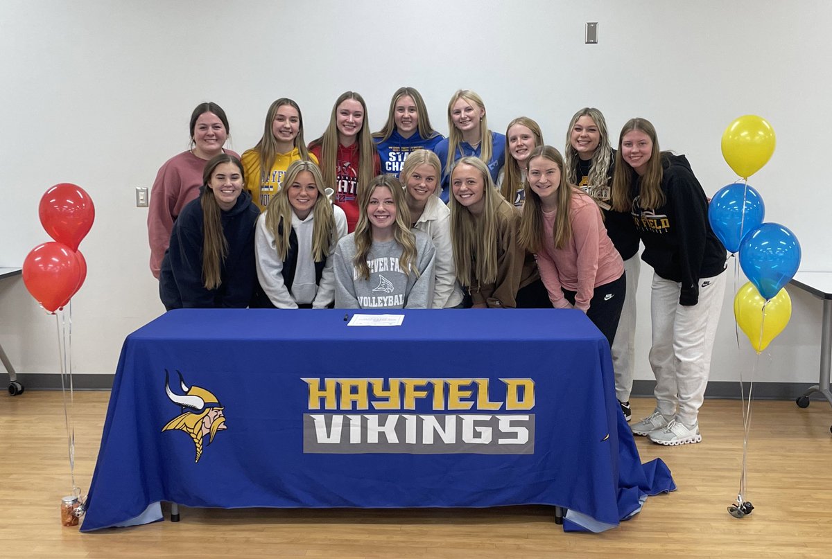 Hayfield Vikings Volleyball tweet media