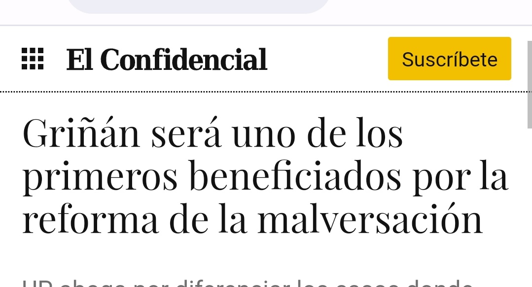 🇺🇲 Robaron 680 millones de los ERES
🇵🇹 Robaron 680 millones de los ERES
🇮🇹 Robaron 680 millones de los ERES
🇨🇵 Robaron 680 millones de los ERES
🇩🇪 Robaron 680 millones de los ERES
🇪🇸 No deben ir a la cárcel porque no hubo voluntad de lucro. Son buena gente.
