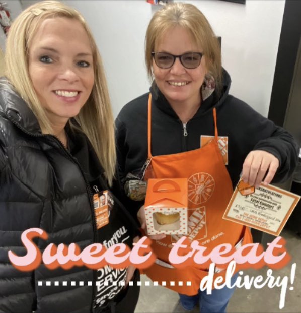 Sweet treat delivery for this sweet lady 🧁🤩 Thanks to Teresa for excepting Laura Manderscheid award 🙌 &amp; putting in a lead that turned into a sweet sale for your team 2️⃣2️⃣1️⃣6️⃣🙌🧁‼️YAY! #Cupcakes4cash #HVAC #ProudPartners <a href="/THDhvac/">Viviane Essex</a> <a href="/CampSweenScott/">Scott Sweeney</a> @westons2310 <a href="/tshancock1125/">Teresa</a>