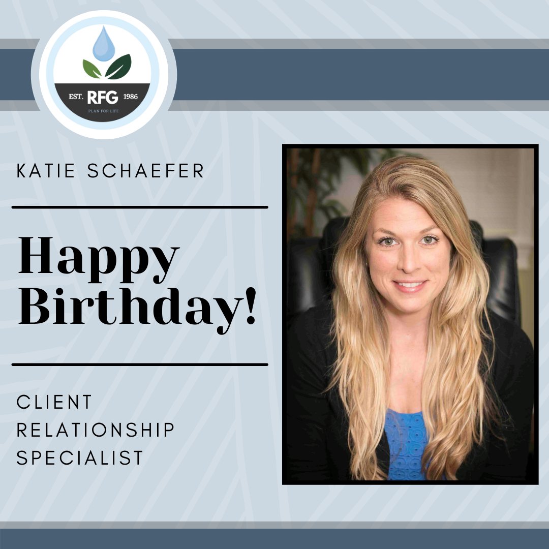 Plan_For_Life's tweet photo. Happy Birthday Katie!

Wishing you a great birthday and a memorable year. From the entire RFG Family!

#RFG #Family #Growth #Service #LiveForToday #PrepareForTomorrow #PlanForLife #Birthday https://t.co/ULx5wfDW8D
