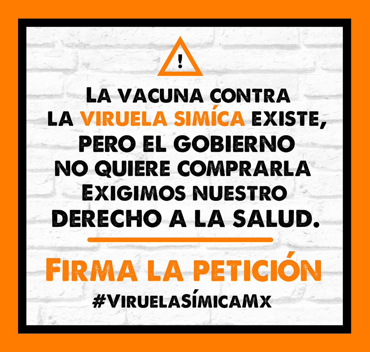 consejocvih's tweet photo. Desde este Consejo, hacemos un llamado a las autoridades de la @SSalud_mx a que escuchen a la población mayormente afectada por viruela símica en México. La vacuna tiene que ser una realidad muy pronto. Aquí van las firmas: https://t.co/oTbtHJ04Kq https://t.co/kZkW5y9aMY