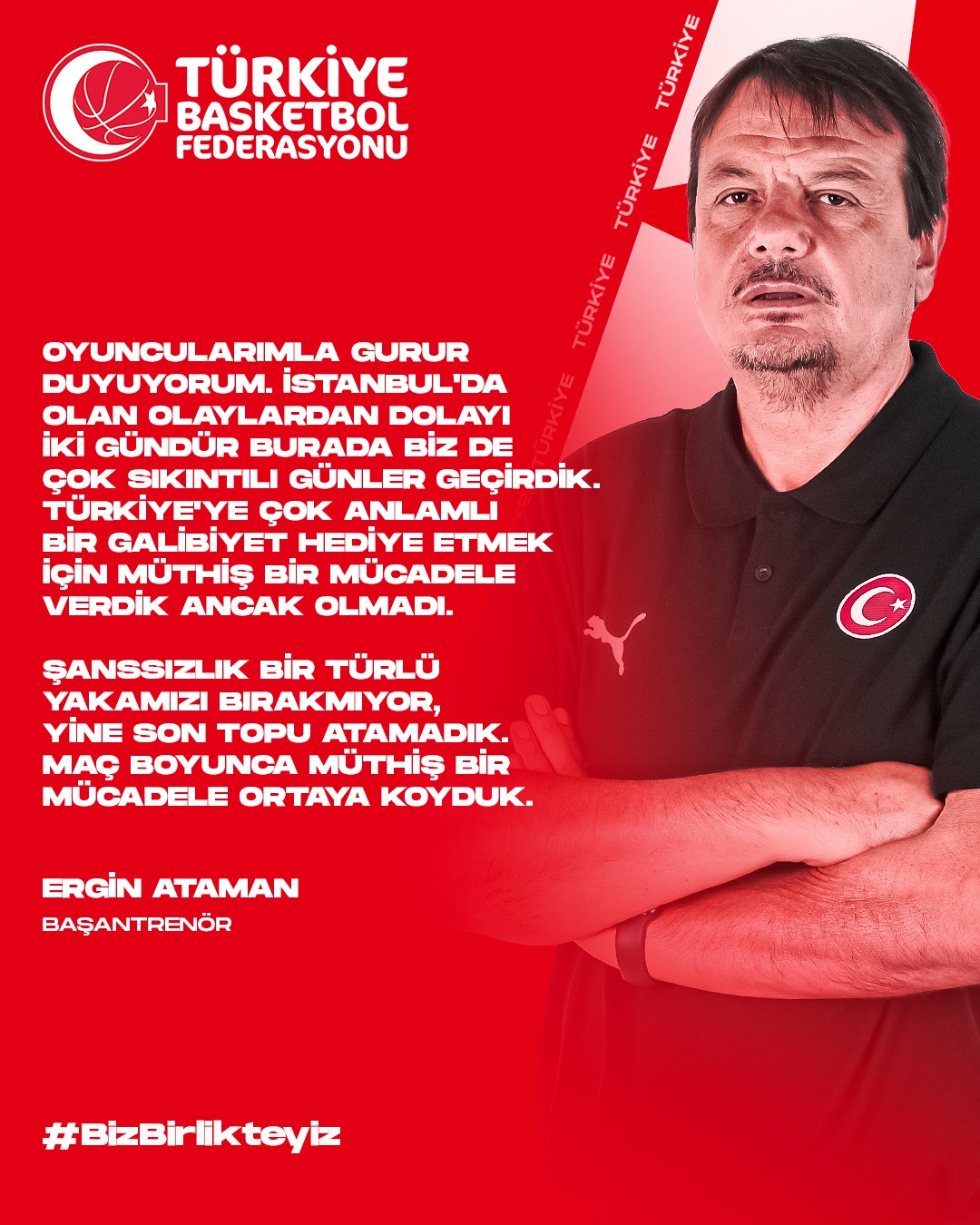 ergin ataman sırbistan maçı sonrası açıklama