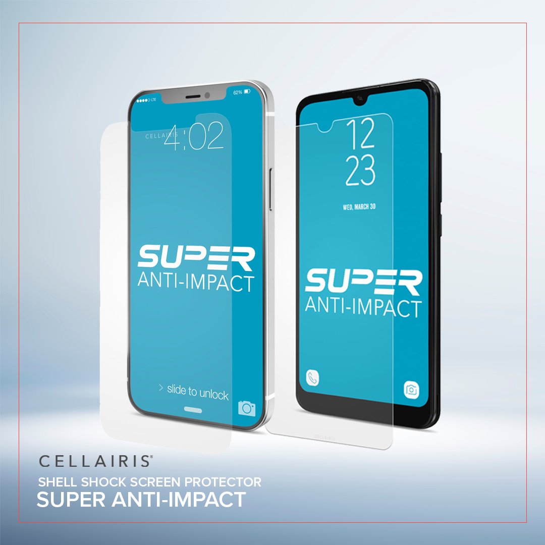 Cellairis's tweet photo. Crystal clear protection has arrived. Thick, double tempered glass, beveled edges and a case-friendly fit make this our best screen protector yet. Did we also mention it is smudge and scratch resistant, designed to absorb impact and easy to apply? ⚡️

#ScreenProtector #Cellairis https://t.co/t8JiZNvdvr