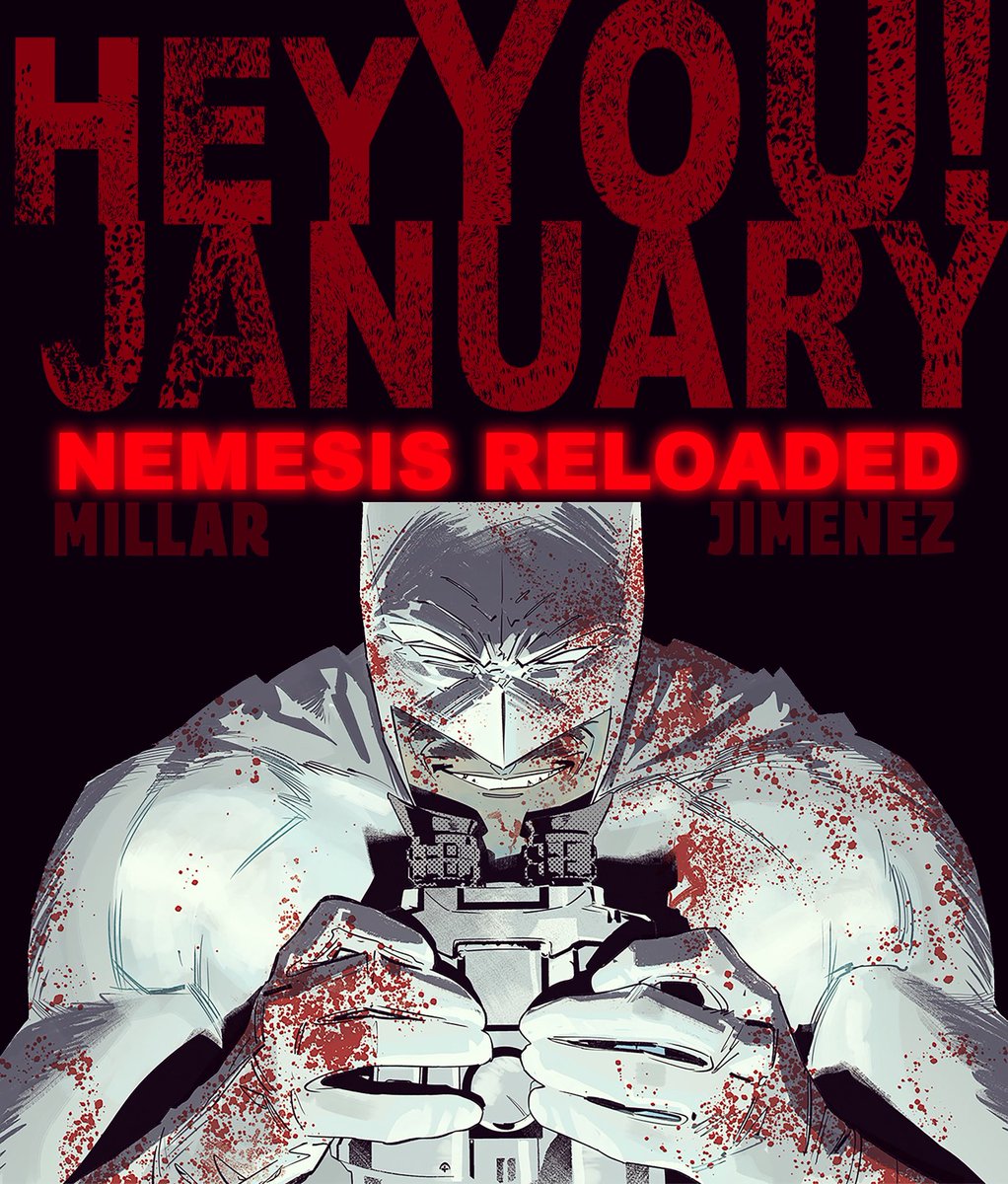Have a good week, FRIENDS!! And see you next January with #nemesisreloaded #1🔥🔥🔥🔥 ⁦@mrmarkmillar⁩ script ⁦@giovanna_niro⁩ colors #nemesis