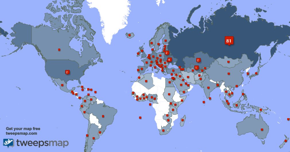 I have 40 new followers from Belarus 🇧🇾, and more last week. See tweepsmap.com/!AShmurnov