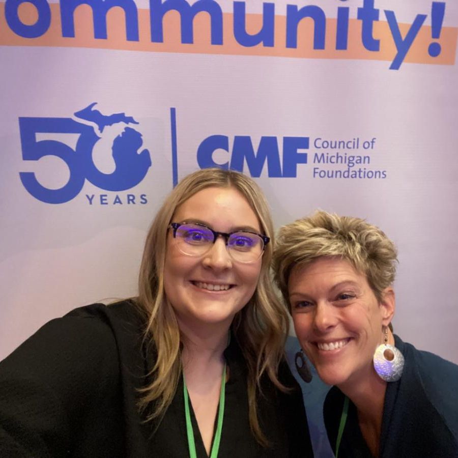 ACCF49010's tweet photo. Amanda and Sara are busy this week at the Council of Michigan Foundations 50th annual conference! An exciting week of learning and collaboration. #MIphilanthropy https://t.co/K3mCtvgKJB