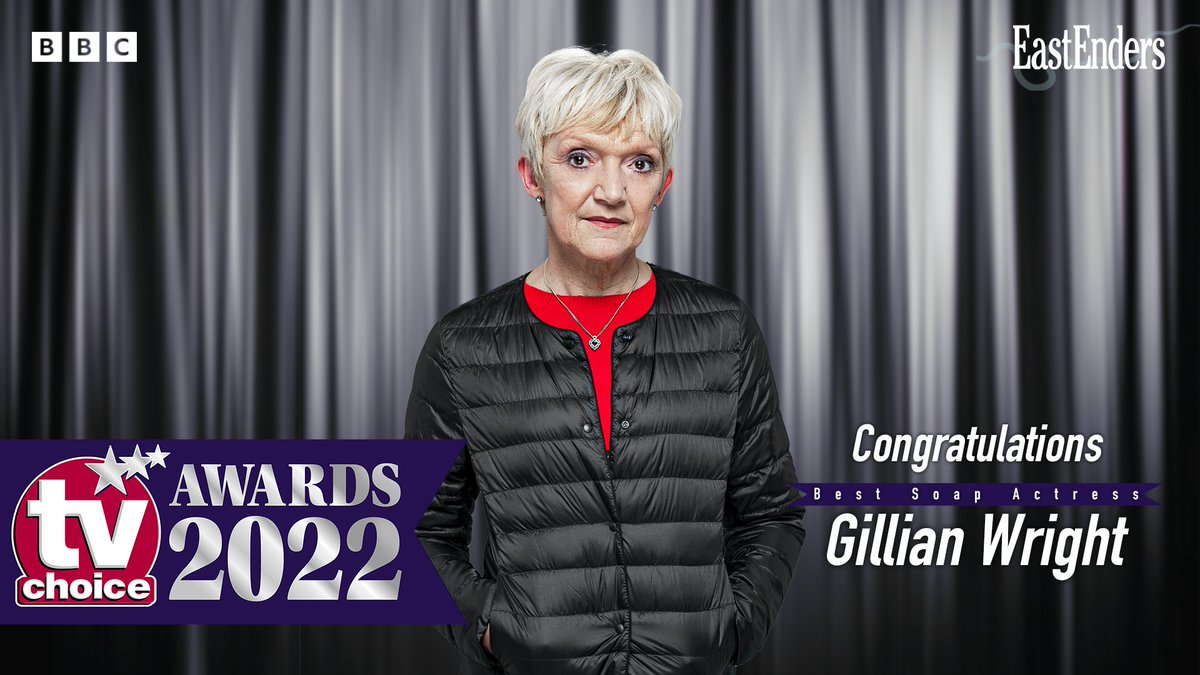 BBC EastEnders on Twitter "Congratulations to our very own GillianWright for winning the