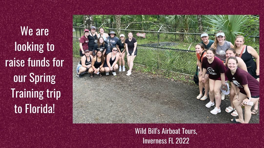 AugsburgSB's tweet photo. It’s Give To The Max season! 

We are once again looking to raise money for our annual Spring Training trip to Florida. Click the link in our bio to donate! #GTMD22 #AuggiePride https://t.co/uNKc1JKrmU