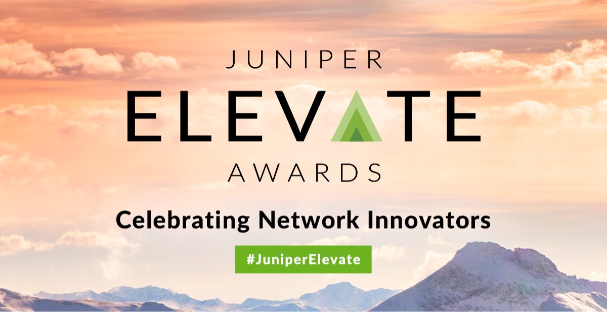Ranastweet's tweet photo. The 2022 #JuniperElevate Awards are almost here! 🤩 On November 16th, we're celebrating network innovators around the globe that use @JuniperNetworks' solutions to deliver exceptional experiences! Stay tuned! ✨ https://t.co/4mpxQYZw2u https://t.co/VvMcDtqV21