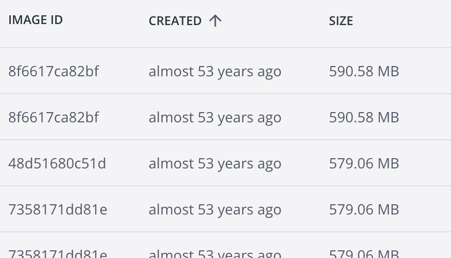 "so when did you build that docker image"? 🤔
