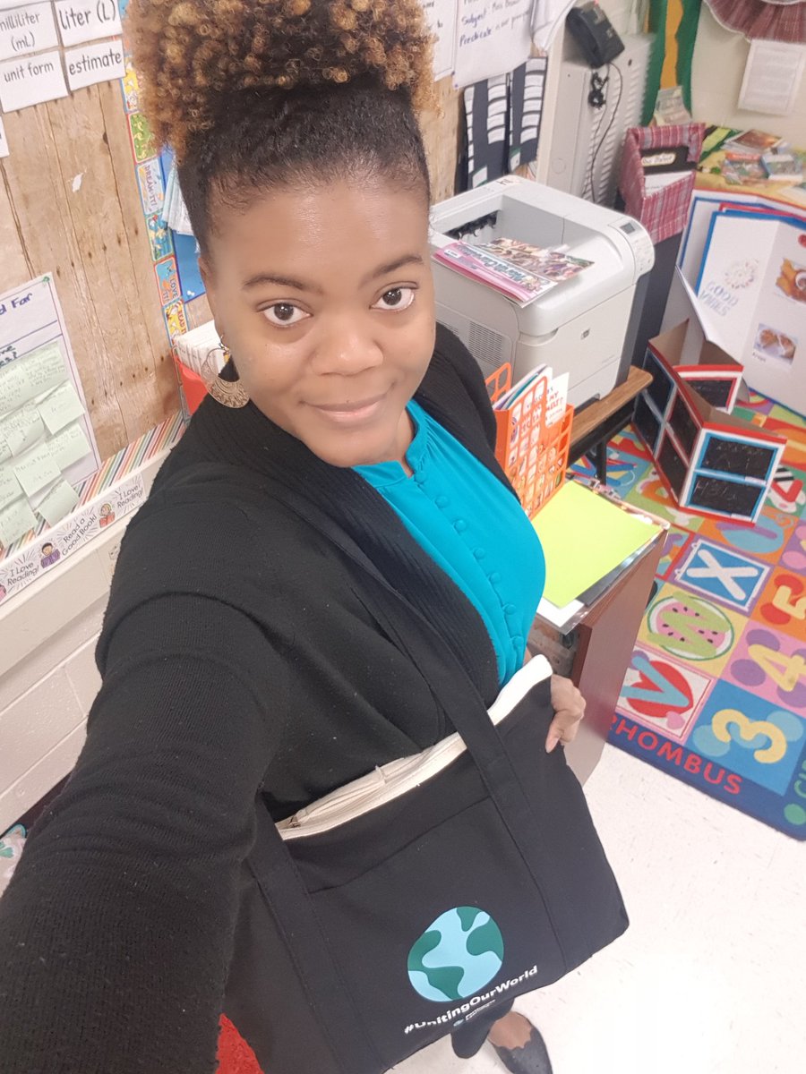 Feeling swagarific with my birthday gift. I love it!!! 
#UnitingOurWorld 
<a href="/ParticipateLrng/">Participate Learning</a>