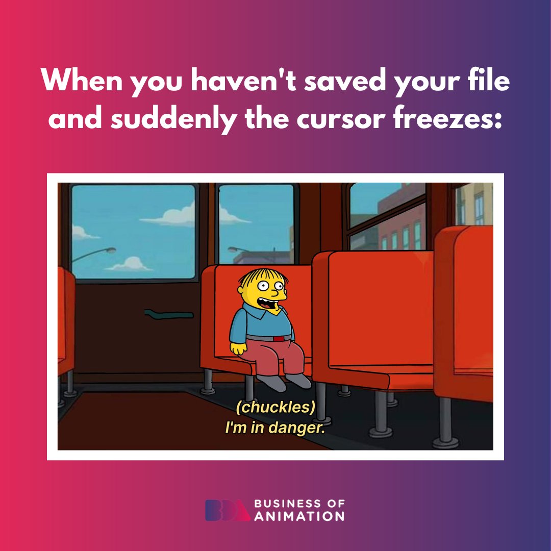animationbiz's tweet image. One of the worst feelings in the world.

Tired of Not Knowing How to Get New Animation Clients? Sign up for our FREE Masterclass! Link in bio.

#AnimationMeme #AnitomatorsMeme #AnimationHumor #AnimatorsHumor #HumorforAnimators #Animation #AnimationArt #BusinessOfAnimation