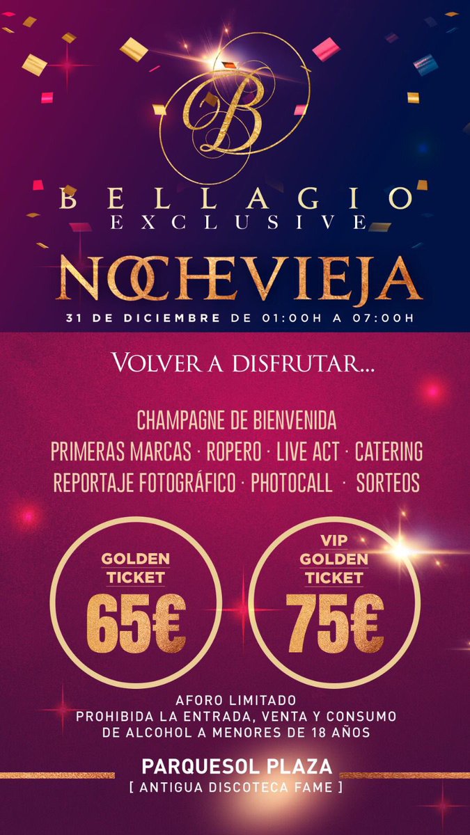 andrea_ru97's tweet photo. NOCHEVIEJA 2022  cotillón BELLAGIO  VALLADOLID 
ENTRADAS MD 📩 https://t.co/w13tN7O3FH