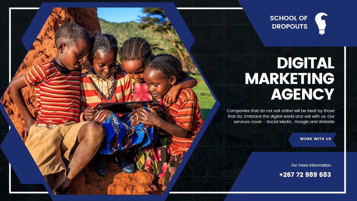 crazydropouts's tweet image. Companies that do not sell online will be beat by those that do. Our job is to help you sell online through content marketing. Our services are in:

- Social Media
- Google 
- Website

#ThinkCrazy