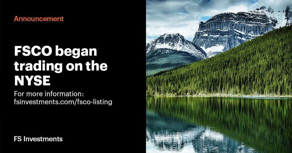futurestandard_'s tweet image. FS Credit Opportunities Corp. (FSCO) began trading on the New York Stock Exchange. FSCO is one of the largest credit-focused closed-end funds by asset size in the public market. ow.ly/5xTG50LE8O7