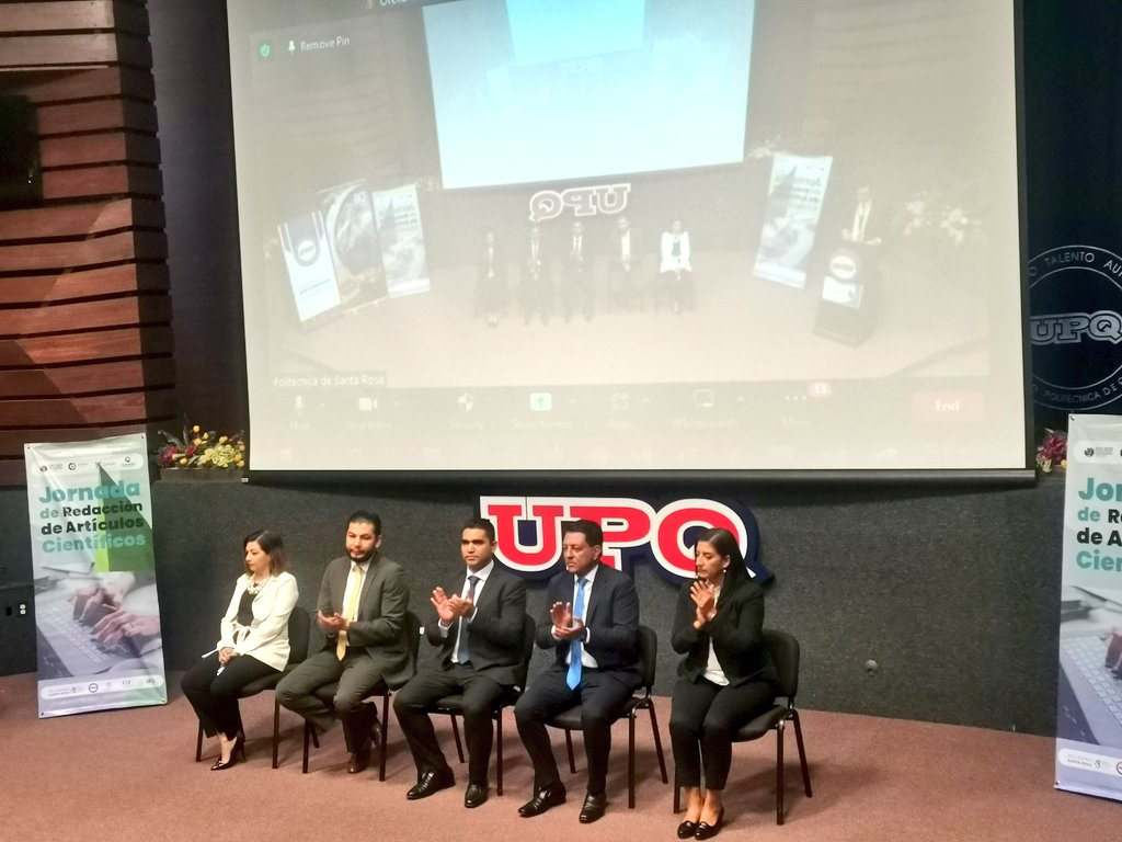 karyrivs's tweet photo. Por Quinta edición, se llevarán a cabo las Jornadas de Redacción de Artículos Científicos. Nuestro rector, el Mtro. Carlos Contreras en compañia de los rectores de UTSJR y UPSRJ, realizaron la apertura del evento deseando muchos éxitos a la comunidad académica participante. https://t.co/eQTjjwULgQ