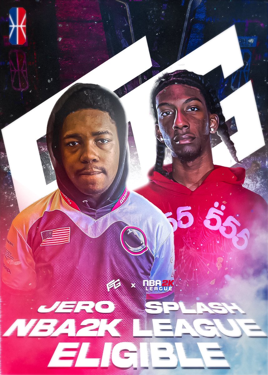 RealNickyyG's tweet image. 2 More Names From the team Joining the @NBA2KLeague Draft Pool #LFG🐼

@Jero2KL 
@xSpIash_ 🤝☝🏽