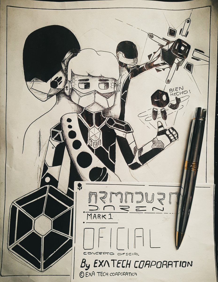 AlexisDaren_'s tweet photo. Concept art of the "DAREN" Mark 1 Armor.
ARMADURA MARK UNO🦾👾💡
© EXA TECH CORPORATION
#ExaTechCorp #Multiverse #HexTech #Omniverse #GuardiaDivina #LosPrecursores #LosFundadores #Sión #Presence #Entity https://t.co/RATxZKRcz7