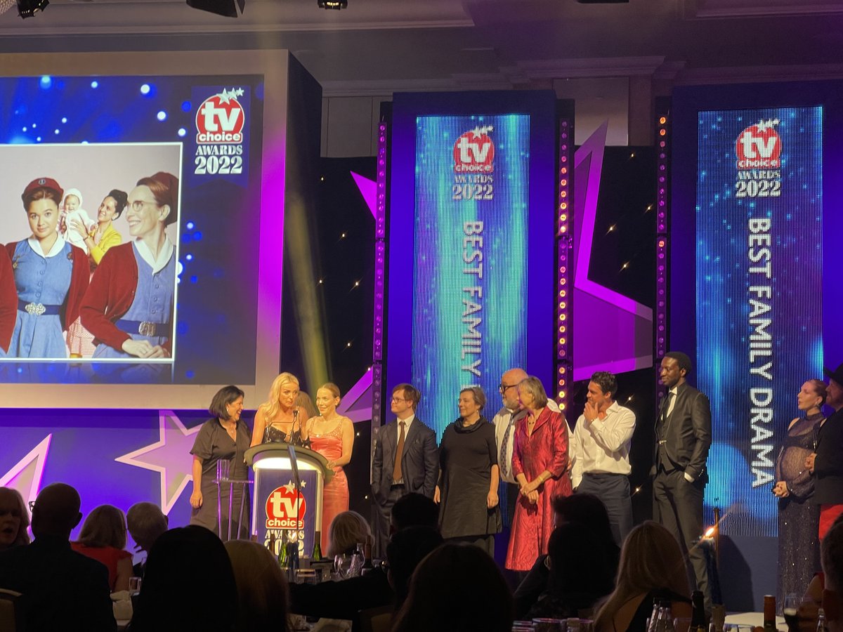 NEWS! #CallTheMidwife picks up TWO awards at the #tvchoiceawards! 
Jenny Agutter: Best Actress
Call the Midwife: Best Family Drama