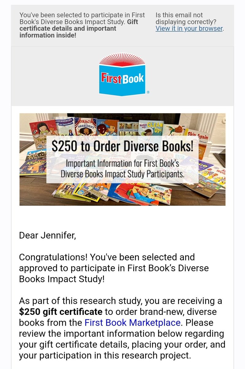 Jennifer Frank (@mrs_jfrank) on Twitter photo Hooray! I've been awarded another $250.00 in books from <a href="/FirstBook/">First Book</a>! Can't wait to diversify my <a href="/lkwdhmes/">Lkwd Horace Mann</a> classroom bookshelves! 📖 Hooray! I've been awarded another $250.00 in books from <a href="/FirstBook/">First Book</a>! Can't wait to diversify my <a href="/lkwdhmes/">Lkwd Horace Mann</a> classroom bookshelves! 📖