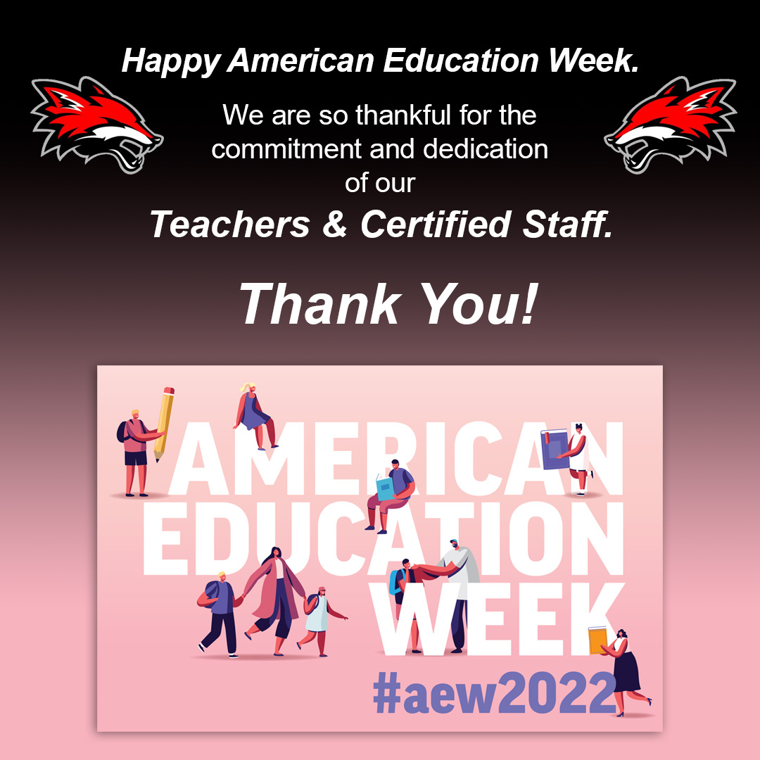 During American Education Week we recognize all those that serve D115 with excellence and commitment. We appreciate everything you do for our students, families, and community. Please join us as we thank you! #aew2022 #WeAreYorkville #MoveAsOneD115