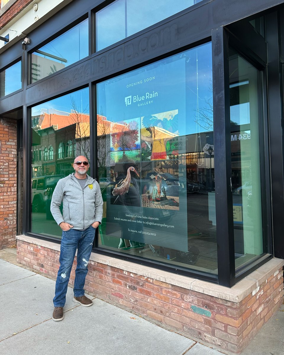 blueraingallery's tweet photo. Have you heard the news?🗞
We're coming to Durango!!
#DurangoCO #BlueRainGallery @leroygarcia1 #contemporaryart #fineart #artgallery https://t.co/3ZMFqo0oHG