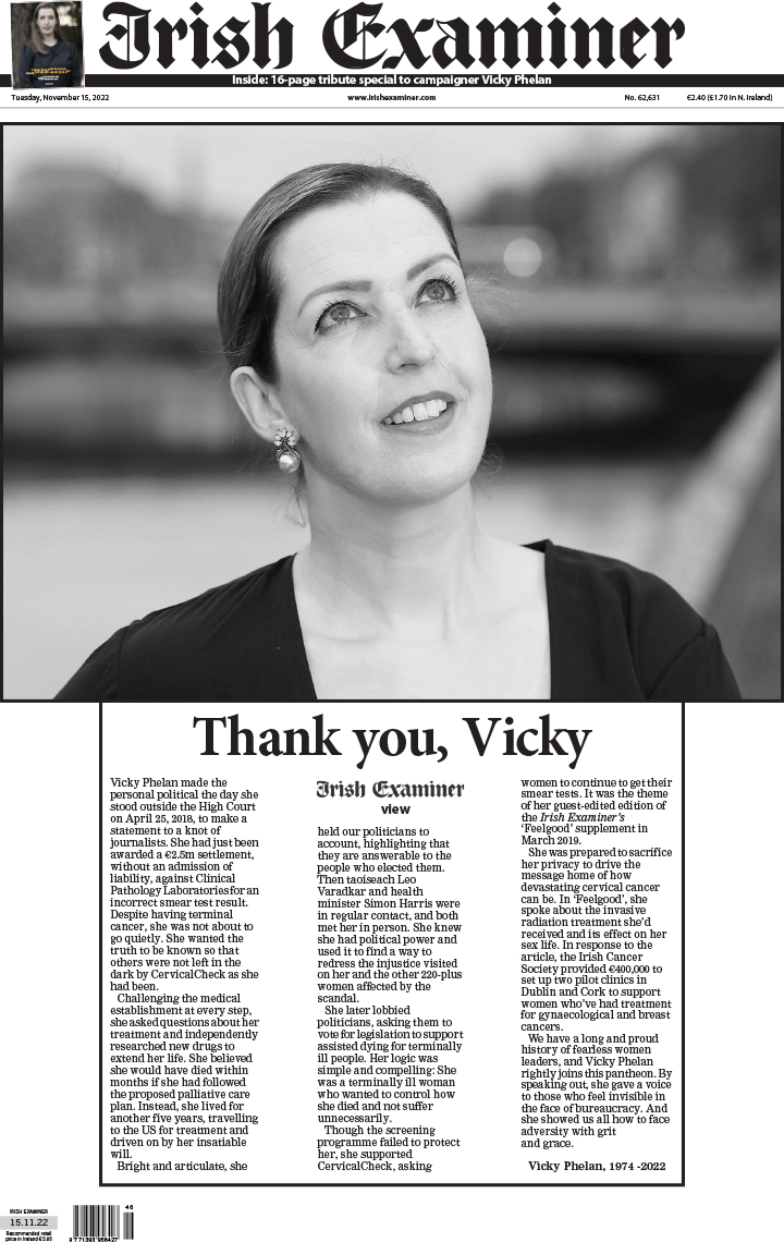 Another entry in the <a href="/irishexaminer/">Irish Examiner</a>'s long line of magnificent front pages.