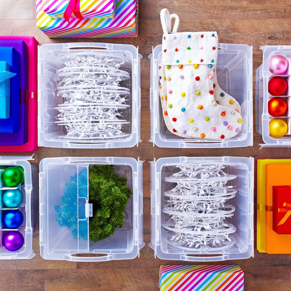 Who’s using our new holiday storage at <a href="/Walmart/">Walmart</a> as an excuse to start decorating early?! Not that you need an excuse…✨🎄 Link in bio!