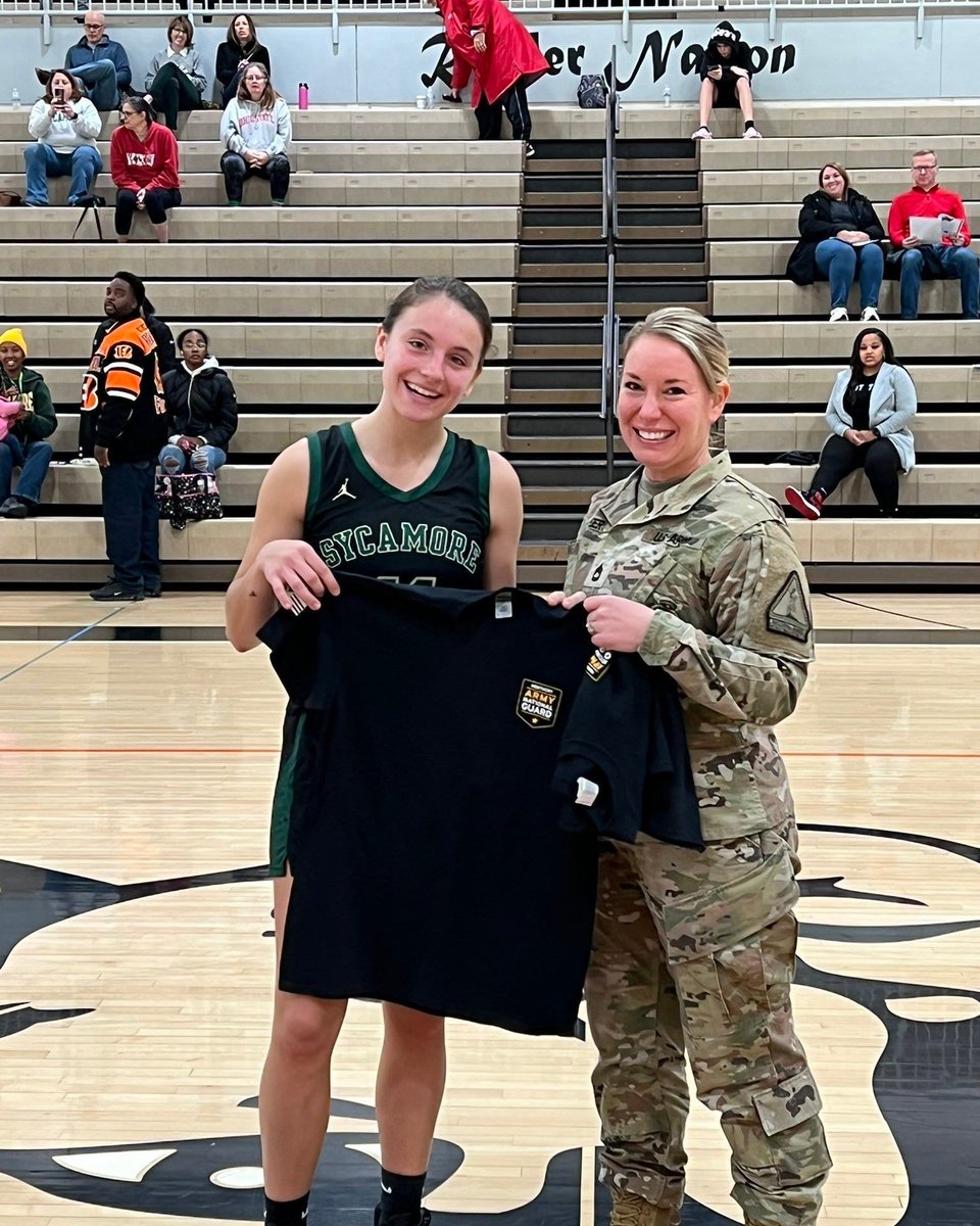 Battle of the Border - Preseason Shootout 2022.

Simon Kenton vs. Sycamore.

Kelsey Heaton was chosen as Sycamore's player of the game.

Thank you for representing Sycamore💛💚