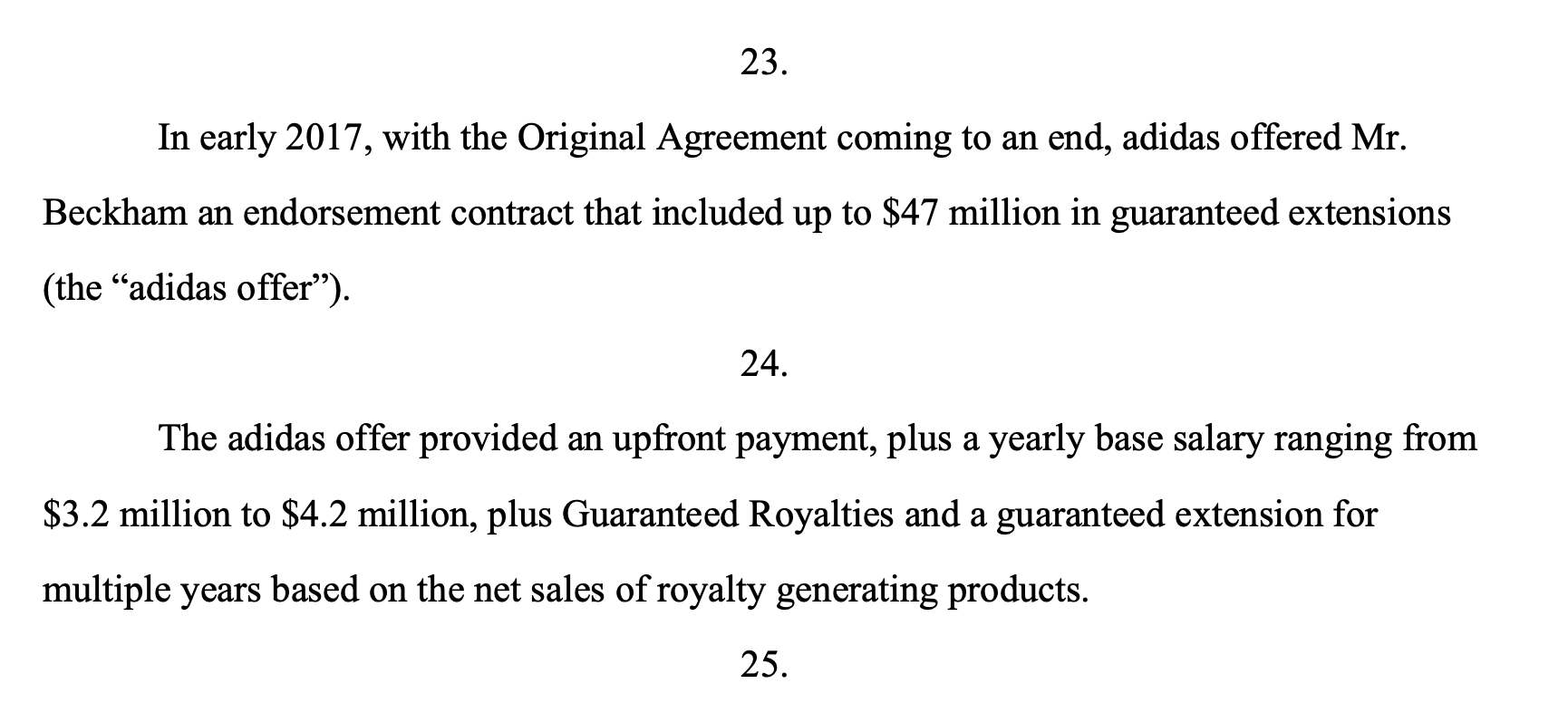 Todos los años Marchitar baloncesto brendandunne on Twitter: "Odell Beckham Jr. says in Nike lawsuit that Adidas offered him a deal with $47 million in guaranteed extensions. https://t.co/eaAKSRpeG2" / Twitter Todos los años Marchitar baloncesto brendandunne on Twitter: "Odell Beckham Jr. says in Nike lawsuit that Adidas offered him a deal with $47 million in guaranteed extensions. https://t.co/eaAKSRpeG2" / Twitter
