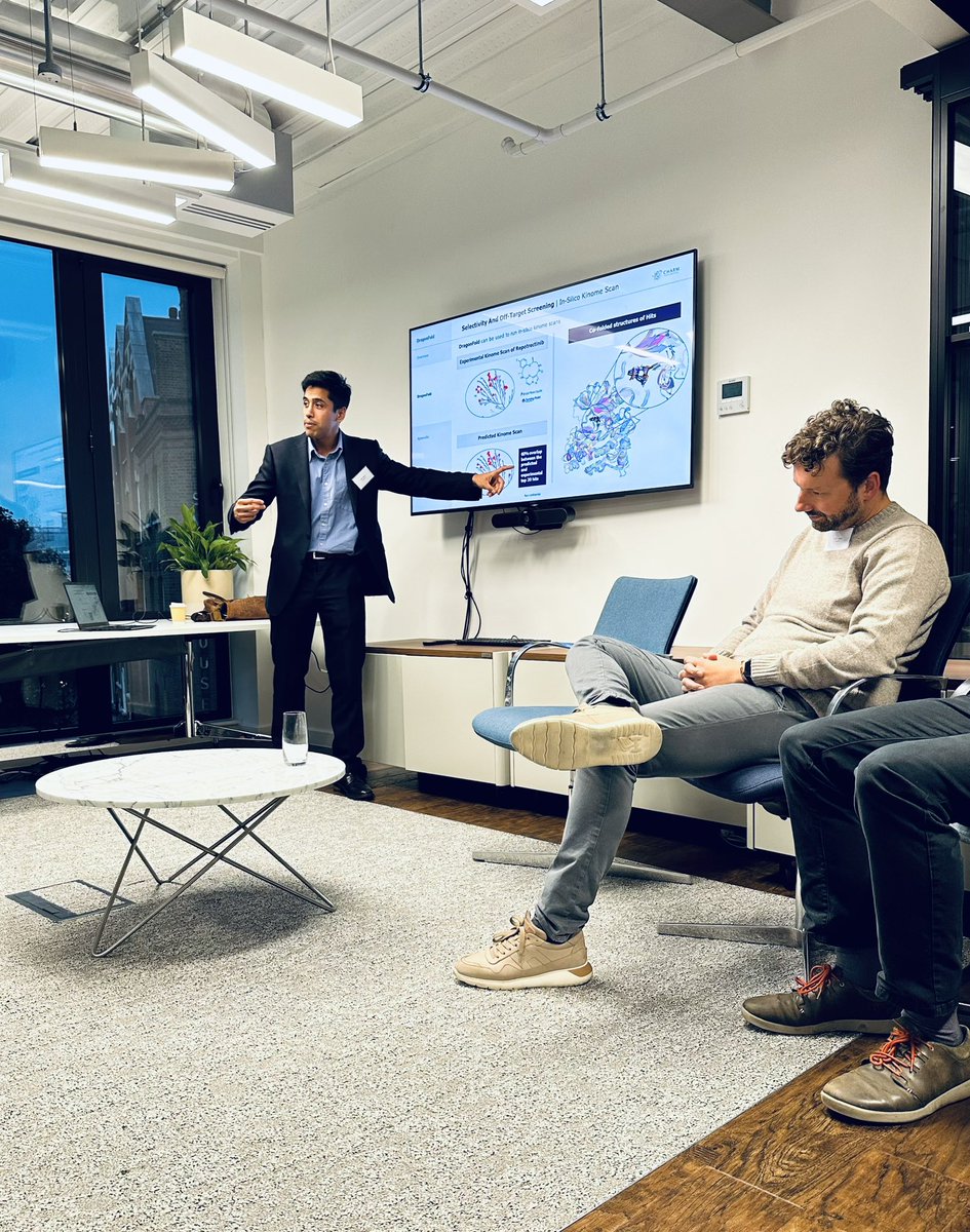 Shervin Ghaemmaghami (@mrshervin) on Twitter photo So many great talks and learnings at the ‘AI and Software in BioPharma’ event. Thanks to all the presenting co’s: <a href="/BenchSci/">BenchSci</a> <a href="/elucidatacorp/">Elucidata</a> <a href="/OwkinScience/">Owkin</a> <a href="/GalateaBio/">Galatea Bio Inc.</a> <a href="/StabilityAI/">Stability AI</a> <a href="/InSilicoMeds/">Insilico Medicine</a> <a href="/CHARMTherapeutx/">CHARM Therapeutics</a> <a href="/PeptoneLtd/">Peptone</a> <a href="/ShiftBioscience/">Shift Bioscience</a>. Ace job <a href="/siyumd/">Siyu Shi</a> <a href="/AnaSybirna/">Anastasiya Sybirna 🇺🇦</a> <a href="/n1halsinha/">nihalsinha</a> So many great talks and learnings at the ‘AI and Software in BioPharma’ event. Thanks to all the presenting co’s: <a href="/BenchSci/">BenchSci</a> <a href="/elucidatacorp/">Elucidata</a> <a href="/OwkinScience/">Owkin</a> <a href="/GalateaBio/">Galatea Bio Inc.</a> <a href="/StabilityAI/">Stability AI</a> <a href="/InSilicoMeds/">Insilico Medicine</a> <a href="/CHARMTherapeutx/">CHARM Therapeutics</a> <a href="/PeptoneLtd/">Peptone</a> <a href="/ShiftBioscience/">Shift Bioscience</a>. Ace job <a href="/siyumd/">Siyu Shi</a> <a href="/AnaSybirna/">Anastasiya Sybirna 🇺🇦</a> <a href="/n1halsinha/">nihalsinha</a>