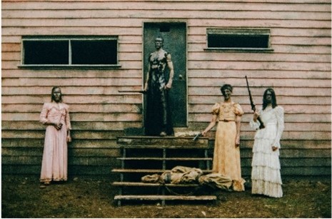 NFSA Screening: True History of the Kelly Gang + Q&amp;A  
Sat 26 November 6pm at the Arc Cinema
2019 | MA15+ | 124 mins | DCP | AUS | Directed by: Justin Kurzel  
Bookings: tickets.nfsa.gov.au/Events/TRUE-HI…  
Matthew Thorne, The Kelly Gang at Glenrowan, Dandenong Rainforest, Victoria, 2018.