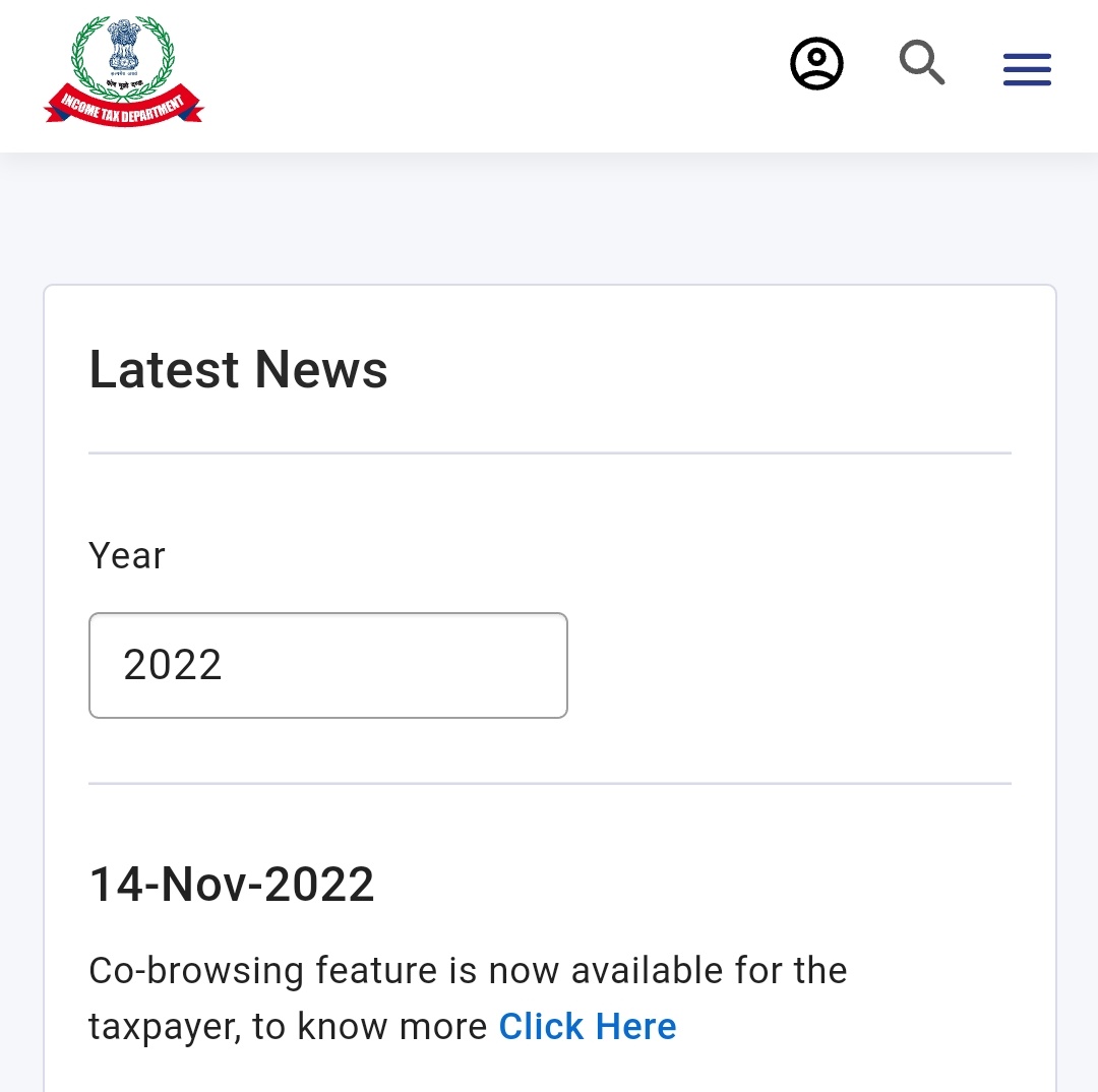 canirmaljain's tweet photo. @IncomeTaxIndia introduces co browsing in order to assist taxpayers and resolve technical difficulties faced by tax payers. https://t.co/FY8JC5BjLT