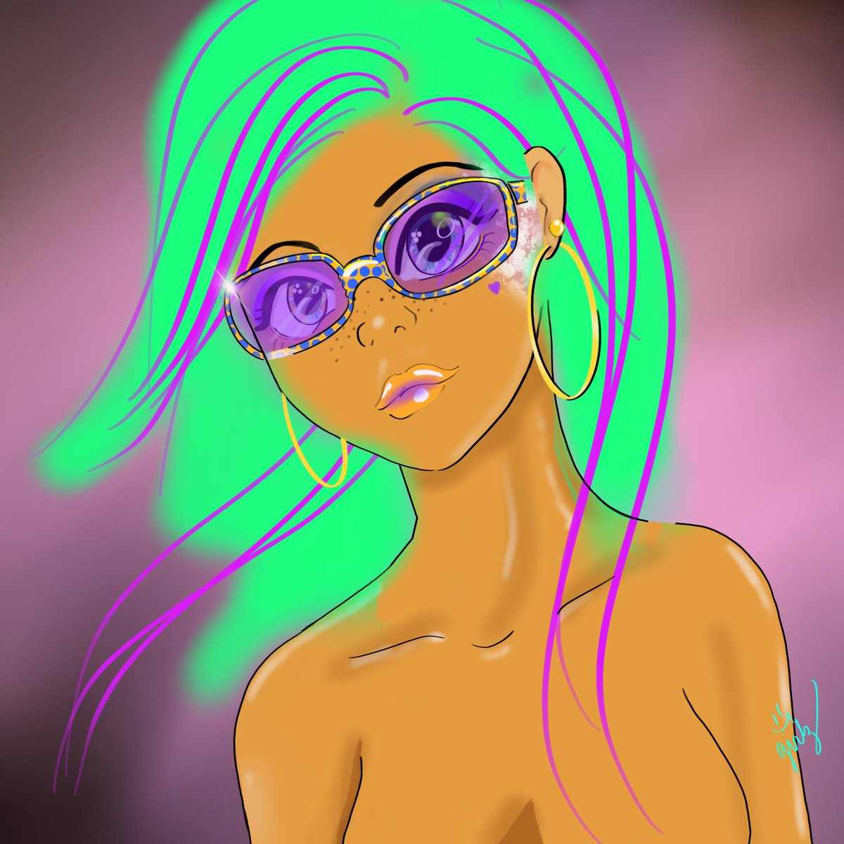 WIP! #theGirlz #nfts #tezos <a href="/gnsstudio/">Harun GNSSTUDIO</a>