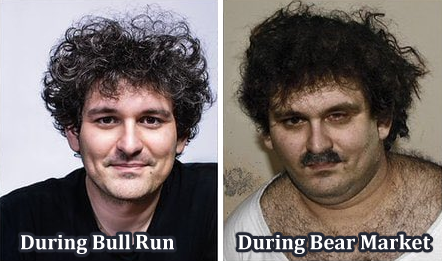PrememeumOG's tweet photo. Bull run vs Bear market  

#FTX #crypto #blockchain #btc #ethereum #MEMES https://t.co/HZatJiqTUA