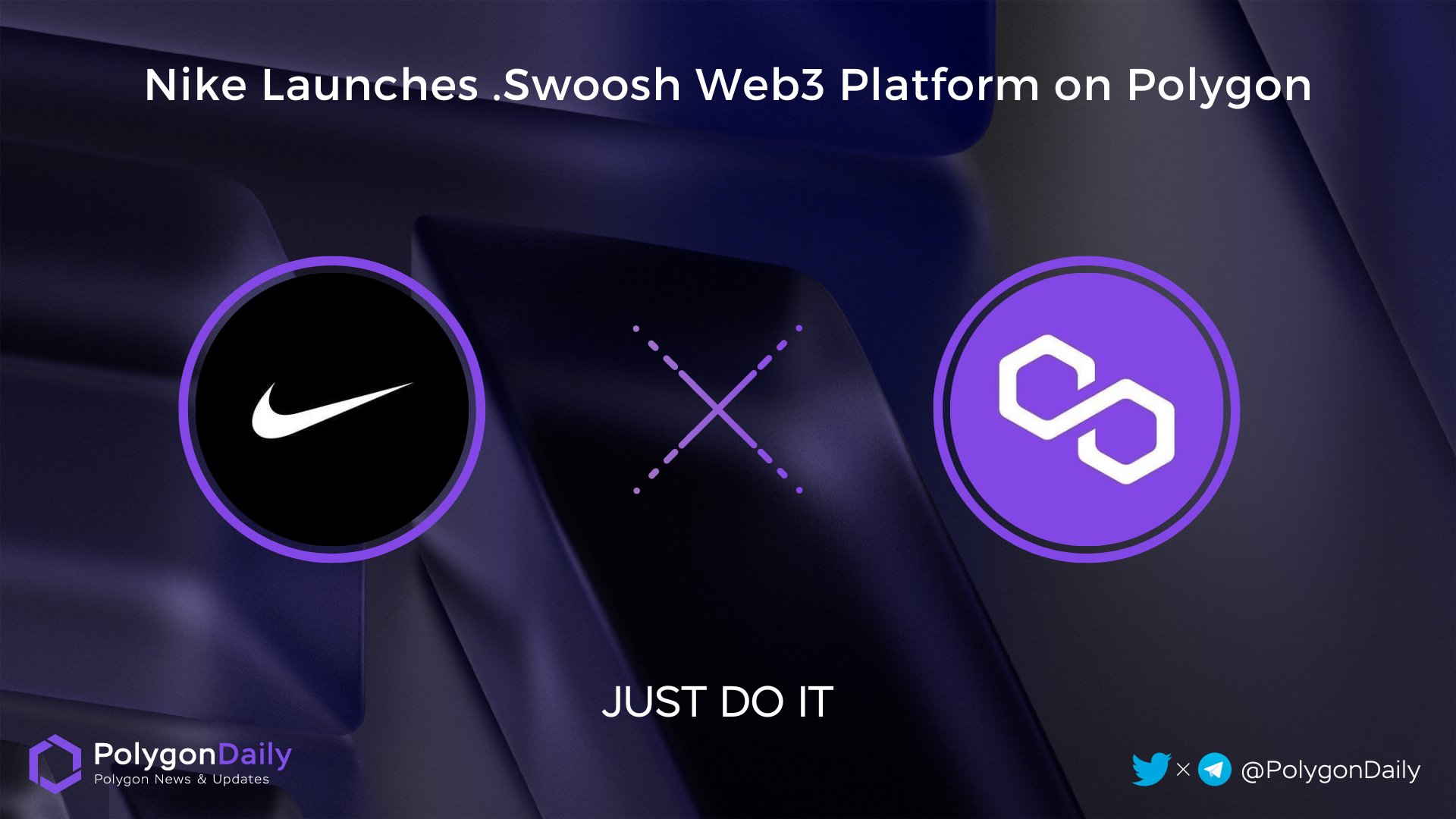 Polygon Daily 💜 on Twitter: "🔥@Nike Launches .Swoosh Web3 Platform on @0xPolygon This is the first step of the journey, and we can't wait to see how Nike engages its community through #