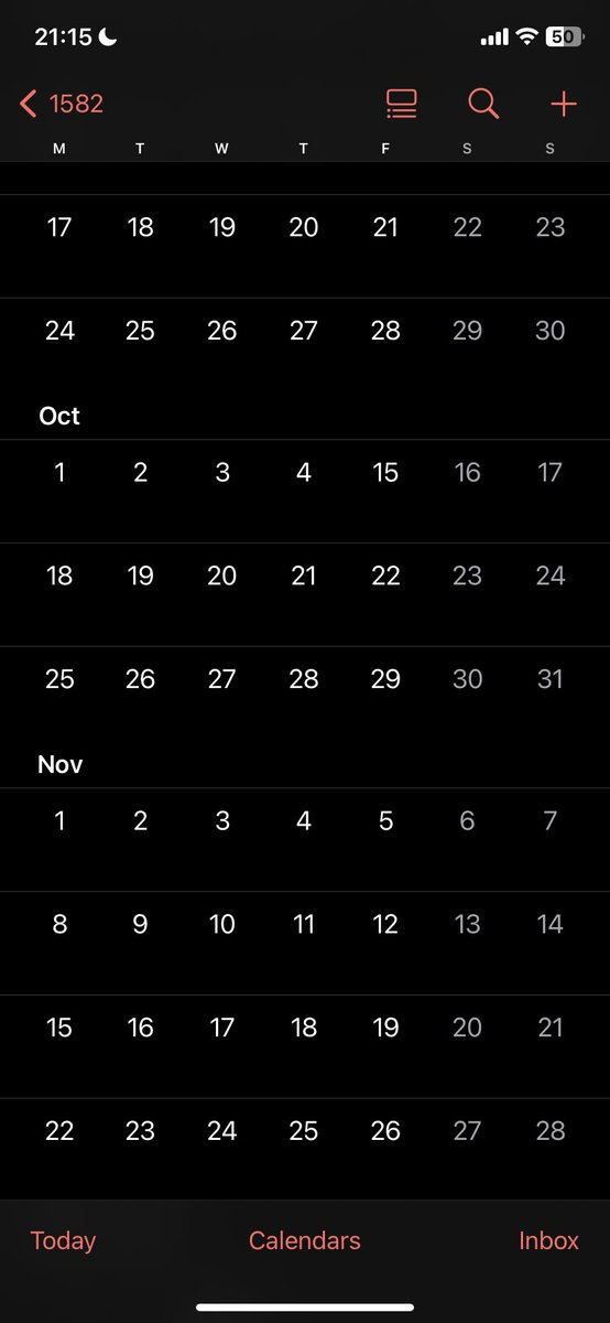 rsoftwaregoree's tweet photo. Apparently October had a week and a half taken out of it this year https://t.co/qfp6aBjjvv https://t.co/QjHfkMb1SB
