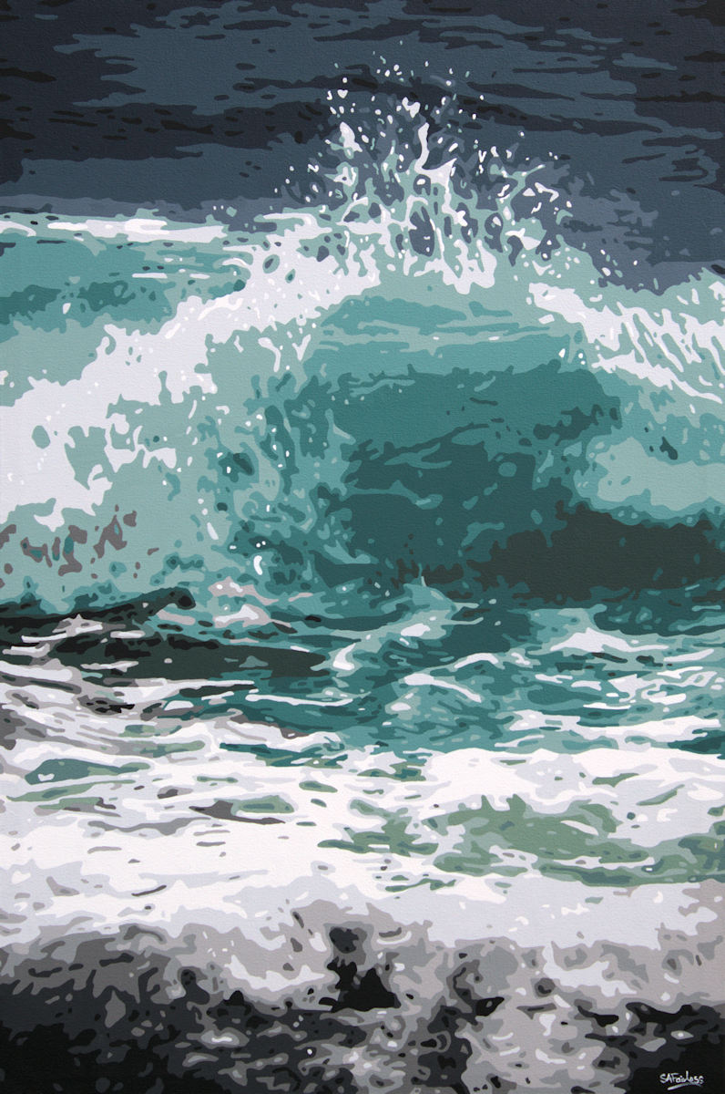 simonsgallery's tweet image. Sending out some more Cornish Waves.... I'm going to have to find some more to paint.... no problem it's a big ocean nad my favourite #Cornish cove has plenty more.

#art direct from the #artist