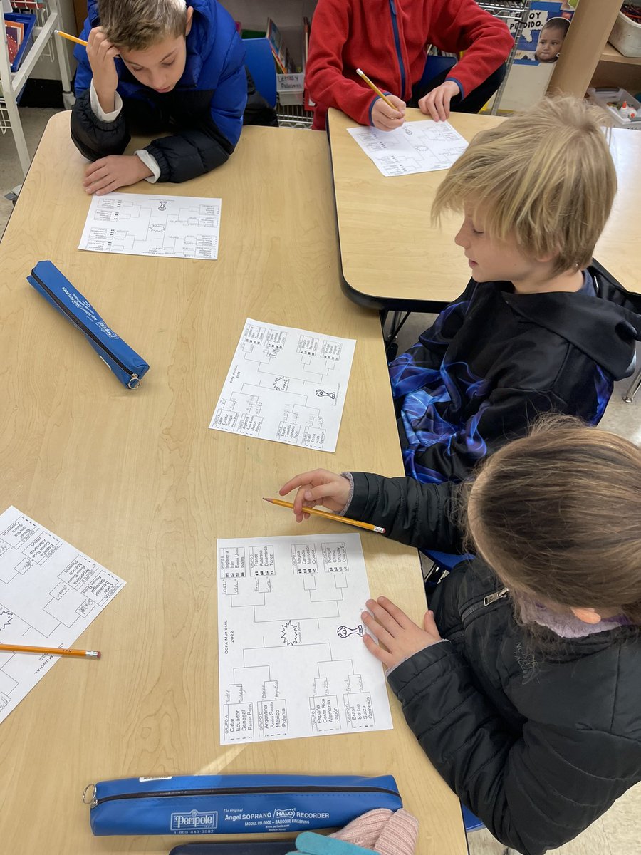 World Cup time! We are so excited to learn about this amazing event that started in the 1930’s! We had fun filling out a bracket and predicting the winner! #followtheirinterests <a href="/WorldCupEN/">World Cup 2026</a>