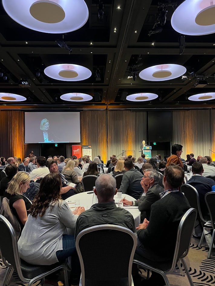 tafesa's tweet photo. The @TafeDirectors Australia Convention 2022 is underway at the Hilton #Adelaide Hotel and we are thrilled to be this year's host partner celebrating all things 'Courage, Change and Challenge' in vocational education and training. More to come! #PowerOfTAFE #TDAConvention2022 https://t.co/xadzgihMLS