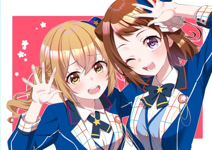 楽しかったなってらくがき
香澄と有咲 