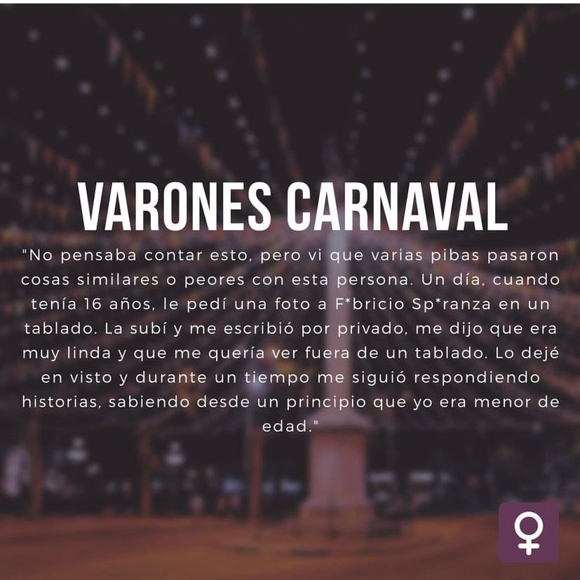 No nos olvidamos, eh. Nosotras no nos olvidamos