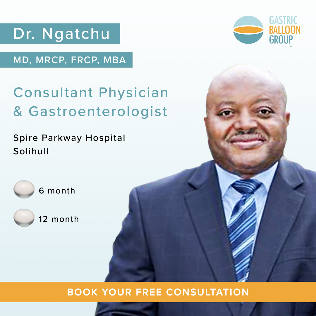 Our #Solihull based Consultant Physician & Gastroenterologist, Dr. Ngatchu performs 6 & 12-month gastric balloon procedures! Call us on 0800 138 9696 or visit our website to view all our clinics & consultants across the #uk: gastricballoongroup.com/gastric-balloo… #meettheteam #spire #bham