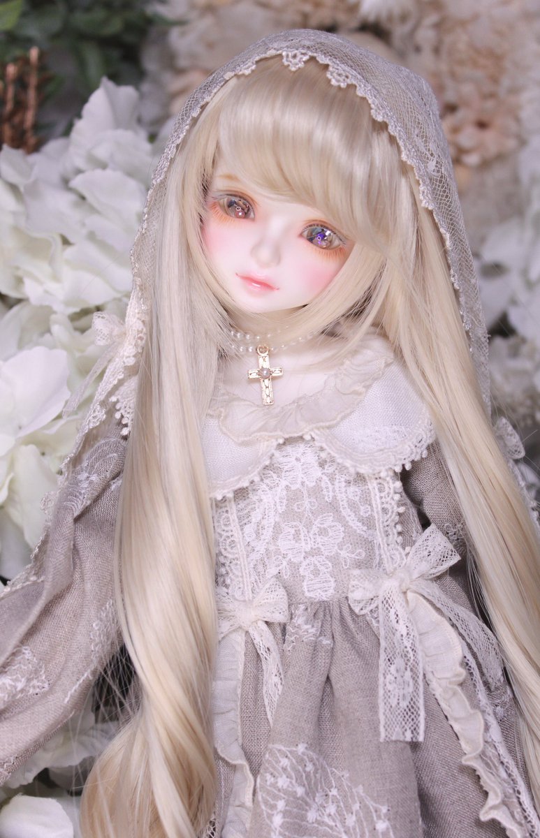 Rakko_doll's tweet image. いつどのタイミングで見ても可愛い…
ドールって最高…🥳

#ancienne 
#ギャラリーマリー
#myoudoll