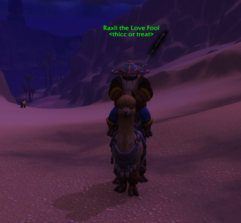 RaxymTv's tweet photo. 2/3 llamas #worldofcraft #newmount #266 https://t.co/w07QzGD81T