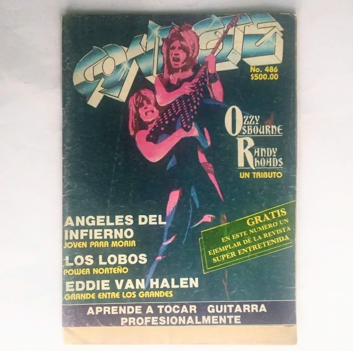 metalero_museo's tweet photo. Revista Conecté # 486 con reportajes de INQUISIDOR/LA CRUZ menciones de ENIGMA/MARA/FONGUS/LA CRUZ/LUZBEL/ULTIMATUM/CRISTAL Y ACERO y Foto Cromo de contra portada de MARA revista delaño 1986 #inquisidor #lacruz #fongus #luzbel #ultimátum #cristalyacero #museodelheavymetalmexicano https://t.co/s5EzbVnWvs