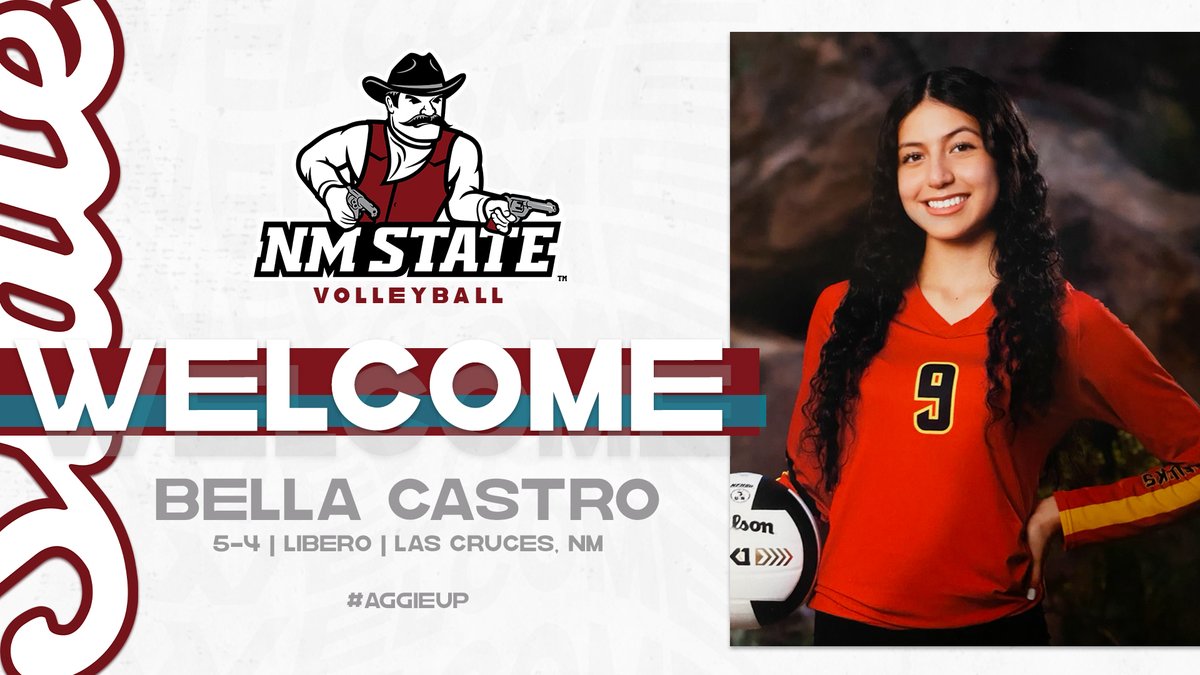 Staying right at home!🏠 The Las Cruces native will join the squad in 2023!

Welcome aboard, Bella!🙌

#AggieUp
