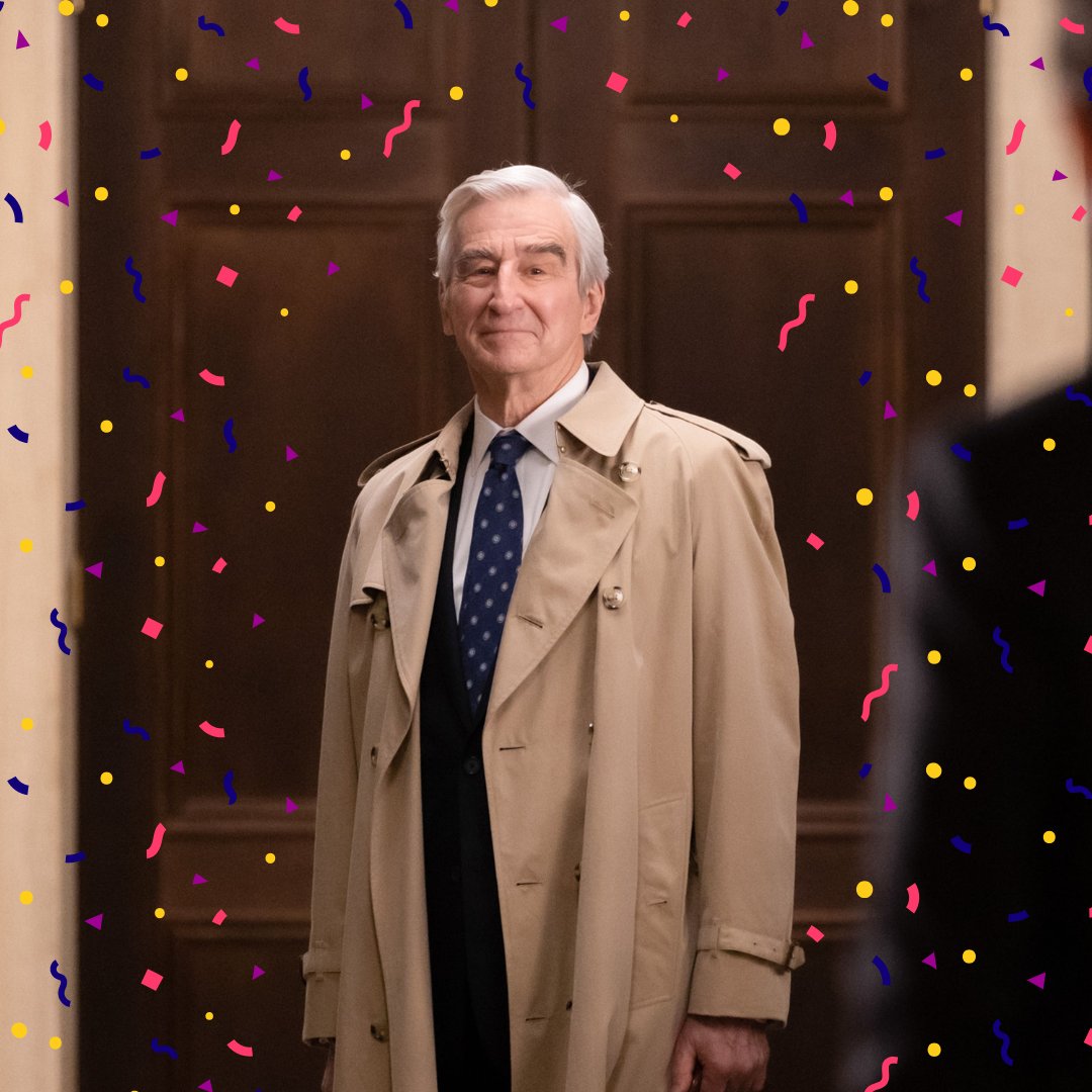 Happy birthday to a #LawAndOrder legend! Show some b-day love for Sam Waterston. 🎂
