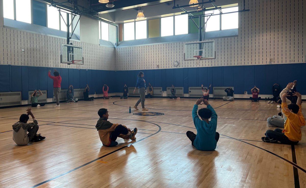 MMCCenter's tweet photo. Busy at #SONYC 19, where participants practice #yoga and 3rd graders learn #chess! #DYCD @NYCYouth @NYC Department of Youth and Community Development https://t.co/SVLWIWZxH6